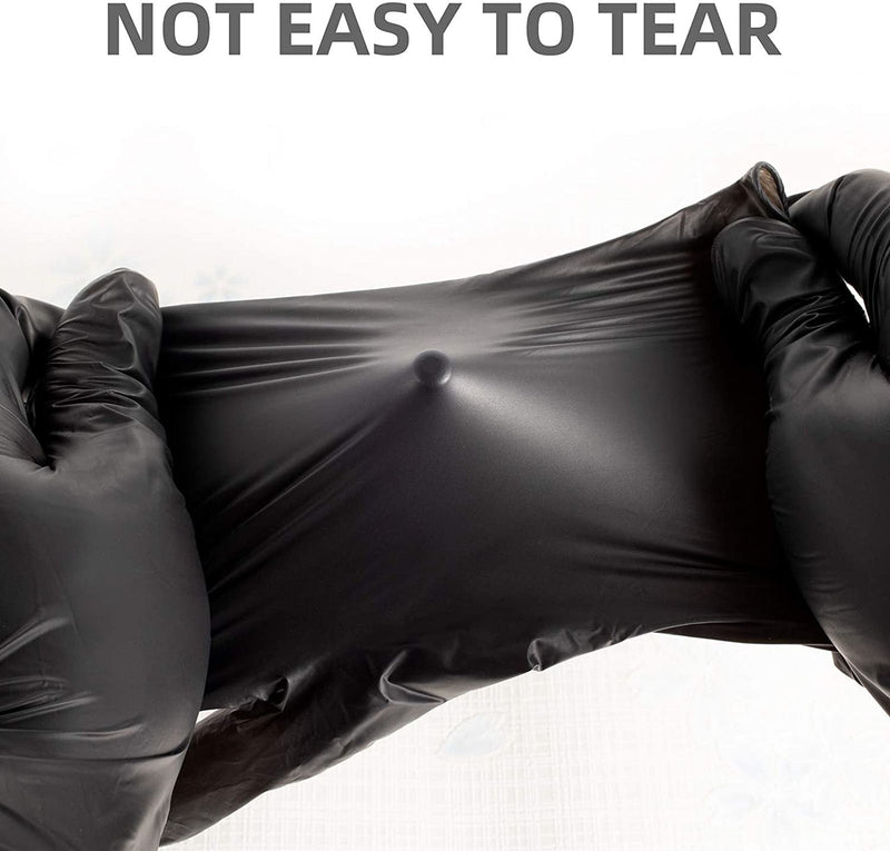 HandCare Black Vinyl Gloves - Powder Free (3 Mil), 1,000 Gloves - BOGO 20% OFF