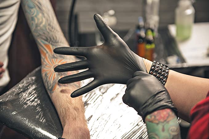 HandCare Black Nitrile Gloves - Exam Grade, Powder Free (6 Mil) - BOGO 20% OFF